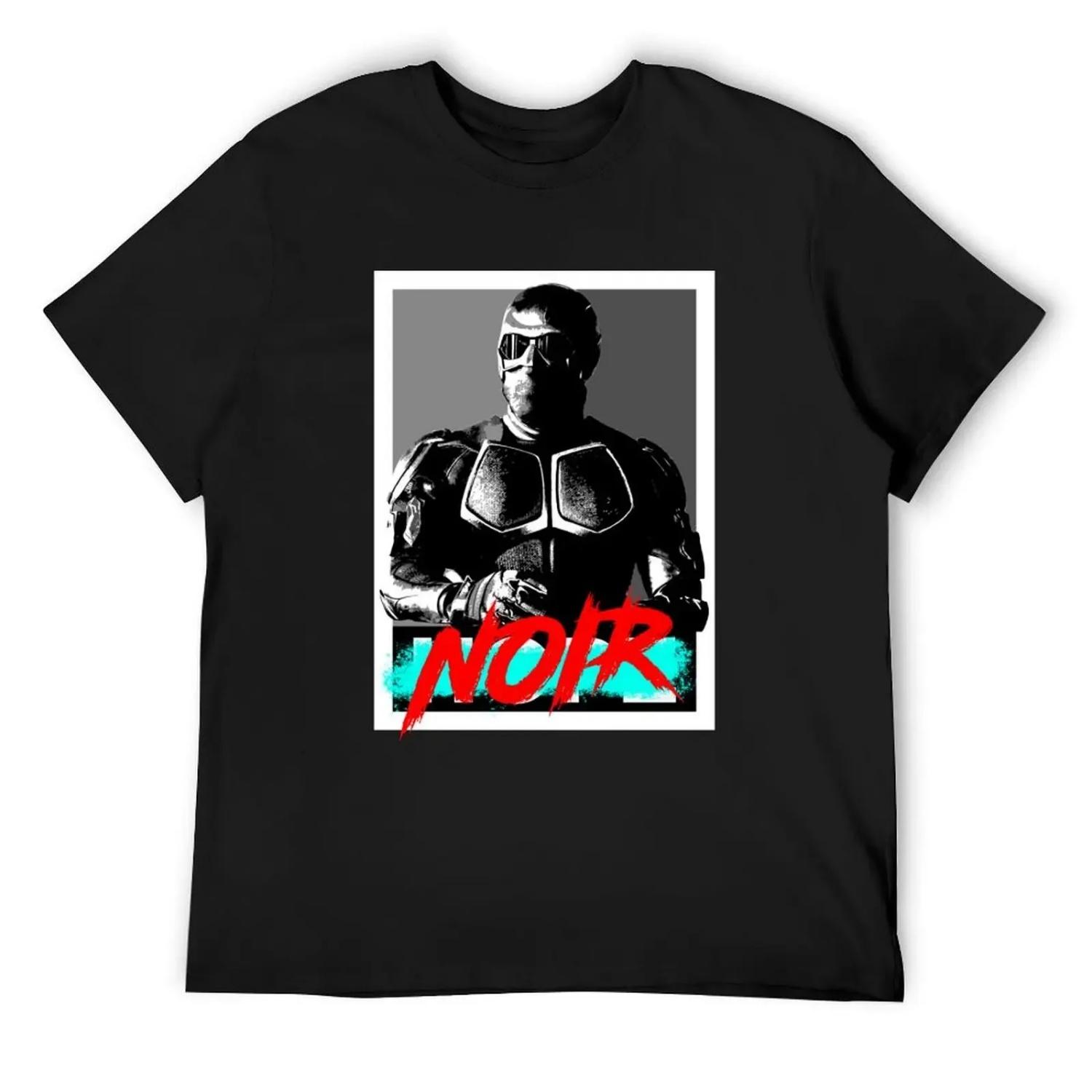 Черная футболка Noir винтажные смешные футболки с мемами синий замок мужская футболка для тренировок S чёрный