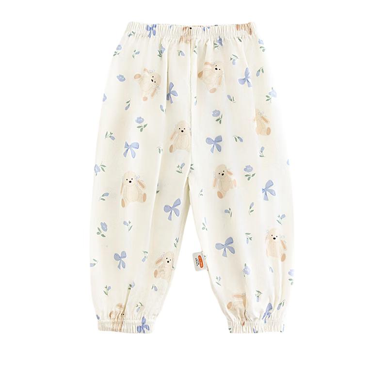

Babyprints Girls Summer Pure Cotton Mosquito Repellent Pants 120