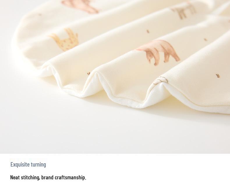 Newborn Anti-Startle Swaddle: Thin Cotton Zipper Blanket, Anti-Kick Quilt for Spring/Autumn.