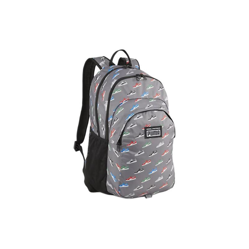

Puma Casual Sports Logo Print Polyester Backpack Men backpack Mineral-Gray 079133-22 Ore Gray