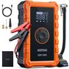 AstroAI S8 Air Jump 1500A Peak Car Engine Starter with Gasoline Vehicles Up To and Diesel Vehicles Up To Electric Air Emergency 10 Safety Mobile LED