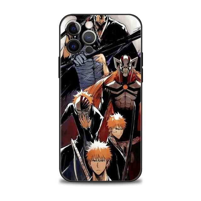 

Чехол для телефона Apple Iphone 14 13 12 11 Pro Max 13 12 Mini Xs Max Xr X 7 8 6 6s Plus японские комиксы Bleach Куросаки Ичиго For iPhone 12