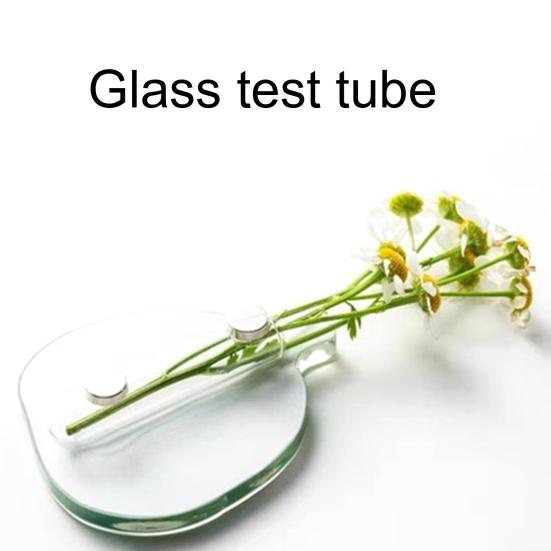 Mini Acrylic Vase Refrigerator Magnet Home Office Kitchen Locker Fridge 3D Miniature Flower Vase Magnetic Decoration Ornament