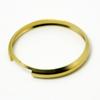 Sleek Aluminum Key Ring for MINI Cooper - Durable, Wear-Resistant Design