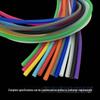 Environmentally Friendly High-Temp Silicone Hose, Food Grade, Green, 6mm ID, 8mm OD