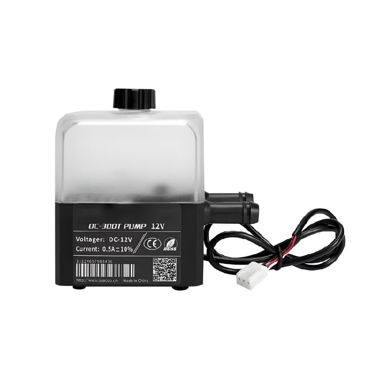 300T Computer Cooling Pump Featuring 23DB Quiet Operation 3Pin Motherboards Compatibility And Advanced Control Circuit Technology