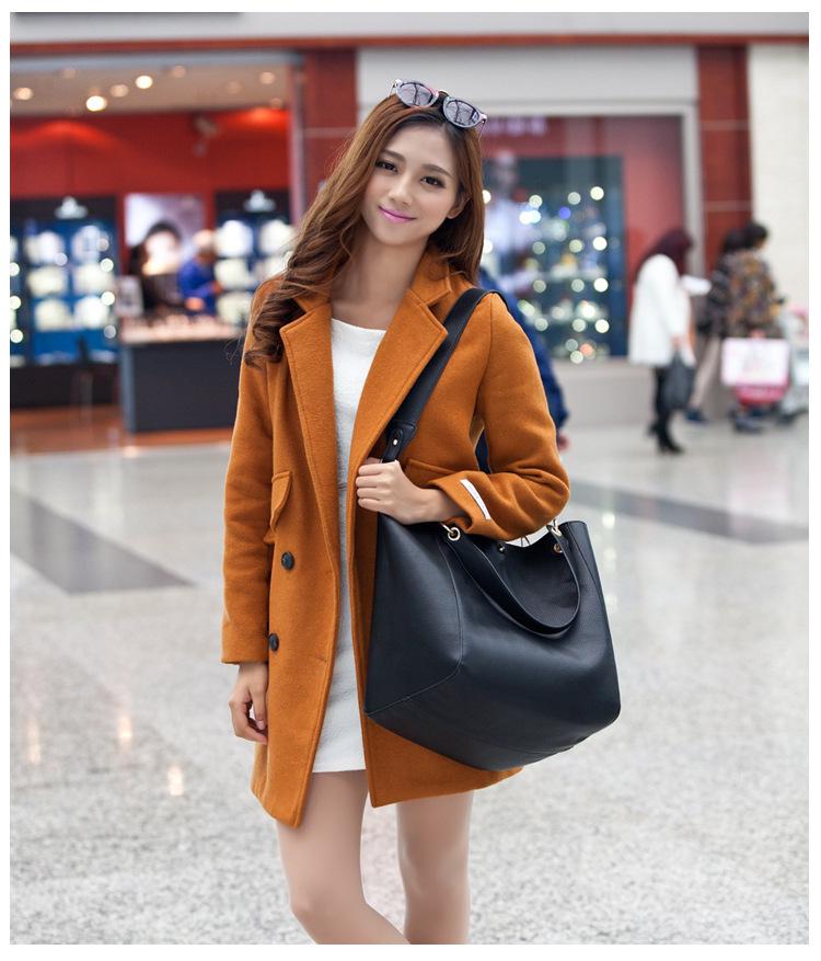 Borsa a Tote Trendy da Donna 2020 a Grande Capacità con Fibbia Magnetica per Mamma e Bambino
