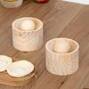 Wood Dumpling Maker Press Tool Wood Mold and Ball Manual Dough Skin Presser Hand Pie Rolling Tool Reusable Round Ravioli Maker