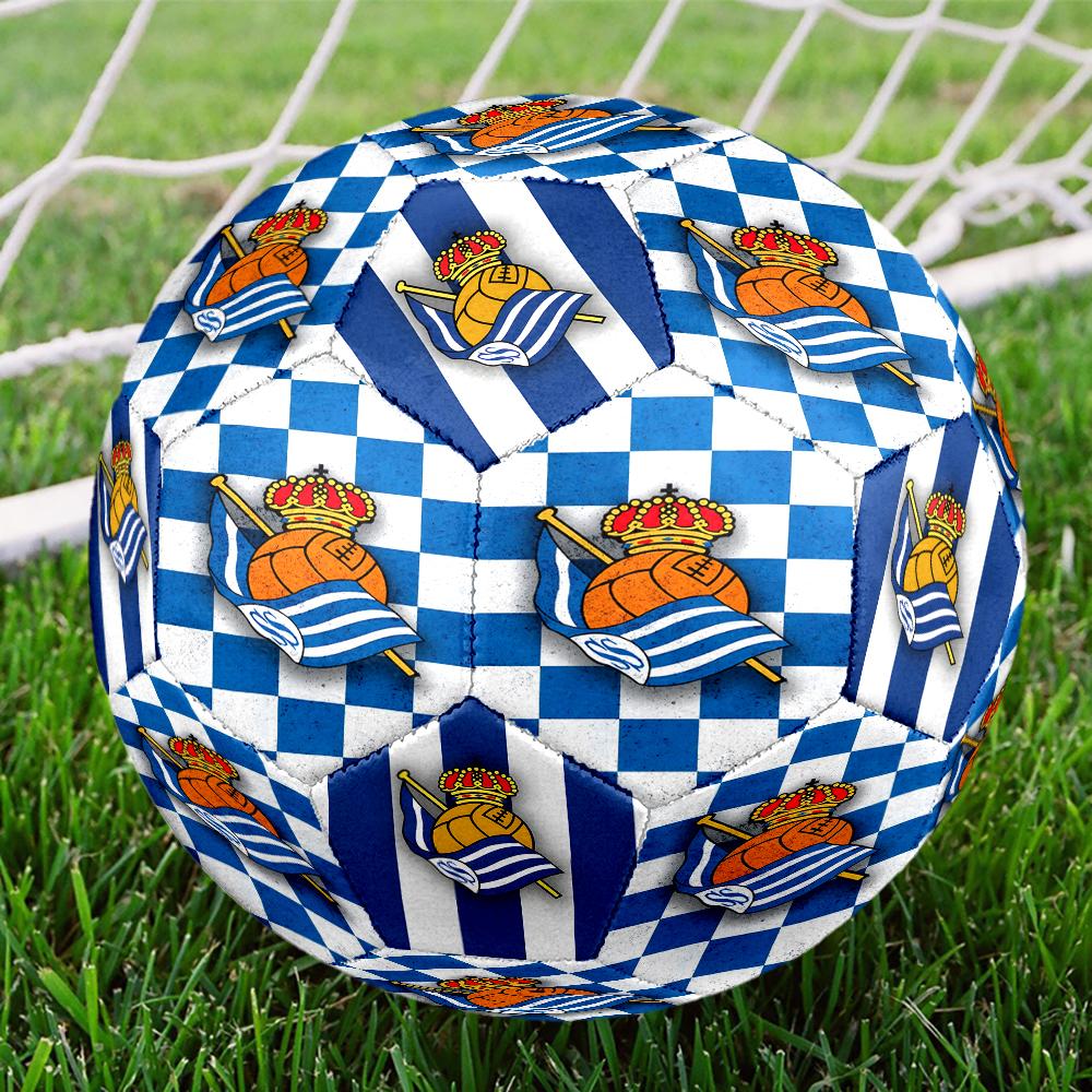 Royal Football Emblem Size 5 Soccer Balls, Anti-Slip, Protective Football, Outdoor Sport, a Unique Gift Suitable for him/her, Birthdays