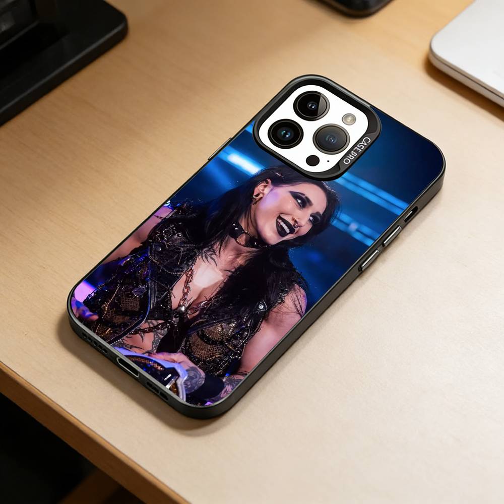 

Rhea Ripley-R Phone Case For iPhone 17,16,15,14,13,12,11 Plus,Pro Max,XS,Colorful Silver Black Cover iPhone14ProMax
