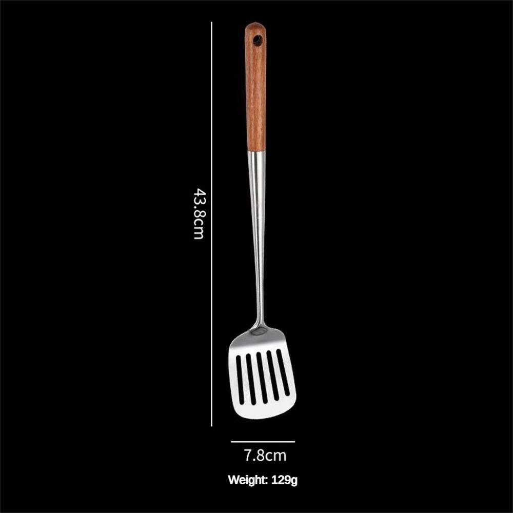 

Colander Durable Not Easy To Rust Stainless Steel Primary Color Bull Polishing Cooking Utensils Stainless Steel Spoon Spoon