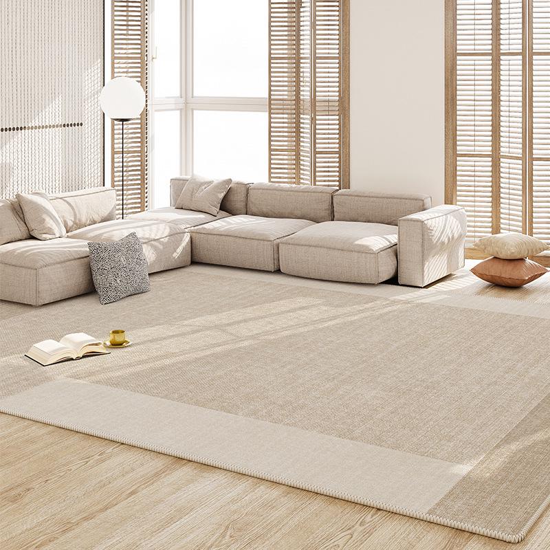 Easy-Maintenance Dirt-Resistant Solid Color Carpet for Living Room, Bedroom, and Sofa Area.
