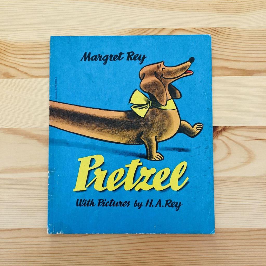 [USED] Rare vintage used English picture book H.A.REY picture book set of 4 English edition
