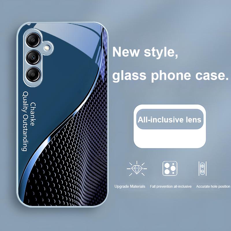 Glass Phone Case For Samsung Galaxy A01 A02 A03 Core A04 A14 4G A13 A54 A34 31 20 25 23 22 5G S21 Ultra S20 Quality Outstanding