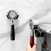 Coffee Portafilter Wall Mount Rack Semi-circular Silicone Durable Espresso-Portafilter Wall Holder for-Home 51/53/58mm