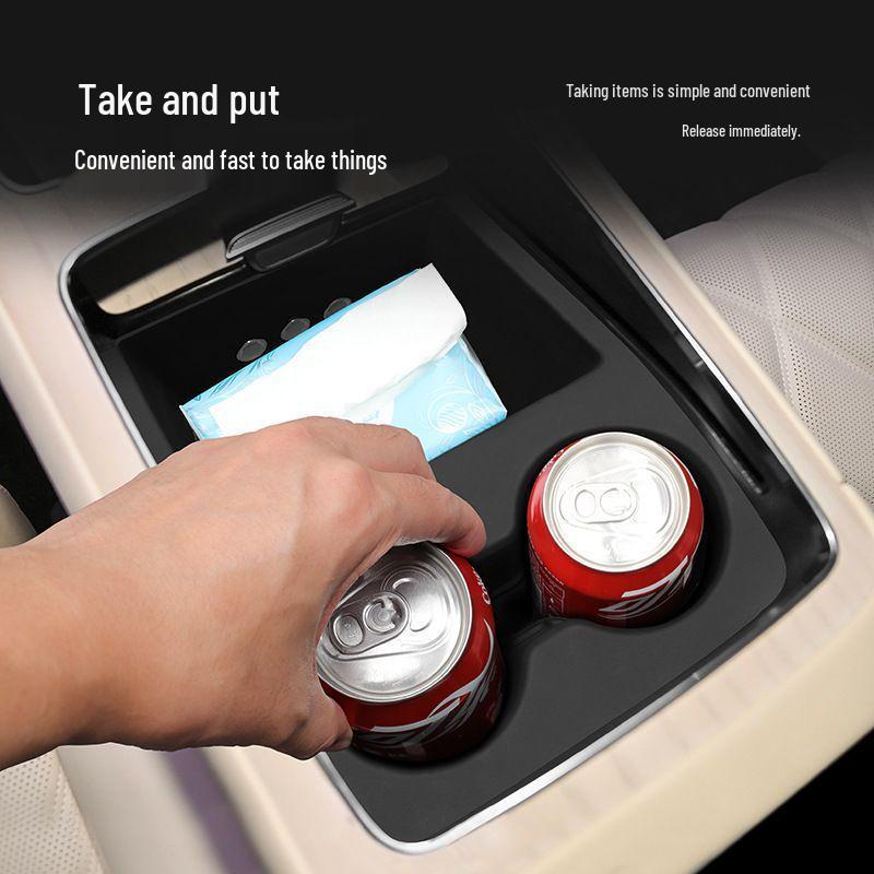 S9 Armrest Box Organizer: Central Car Storage & Interior Decor