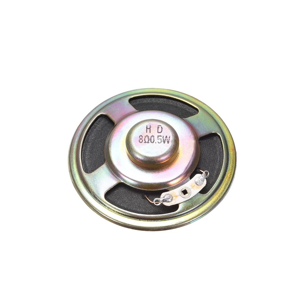 DMiotech 8Ohm 57mm Diameter DIY Magnetic Speaker Internal Replacement Loudspeaker for DIY Speakers 0.5W Round,