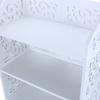 4 Tiers Shoe Rack 4 Tiers White Hollow Out Shoe Rack Stand Storage Organiser Shelf Household Supplies Shoe Rack Organiser Shelf