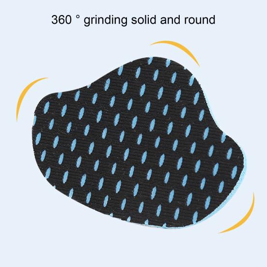 2Pcs Heel Pad Wear-resistant High Elasticity Breathable Soft Touch Comfortable Foot Care Tool Emulsion Heel Cushion Pads Insoles for Running