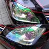 Chameleon Color Changing Tint Vinyl Wrap Sticker Headlight Film Car Light Lamp KTY