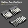 Magnetic Pentagonal Screwdriver Bit Set With Hole 1/4" Hex S2 Steel 50mm Security Torx Drill Bits Ratchet Wrench Hand Tools