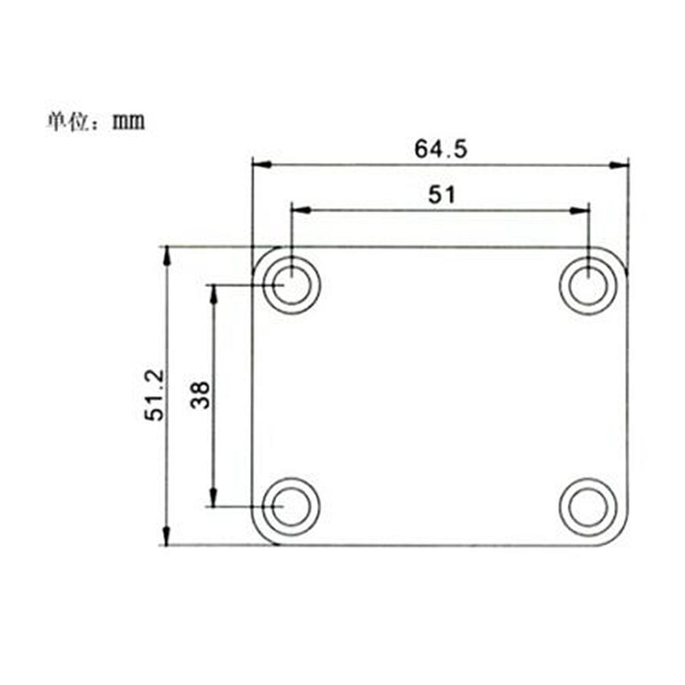 1Set Electric Guitar Neck Plate With Screws For St Tl Guitar Jazz Bass Replacement Guitar Accessories 6Coloer