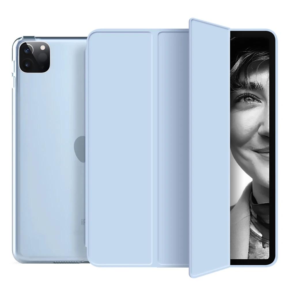 Funda für IPad Pro 11 Hülle PU Leder Trifold Ständer PC Harter Boden Weiche Kanten Smart Cover für IPad 10.2 Hülle 10.5 für 9.7