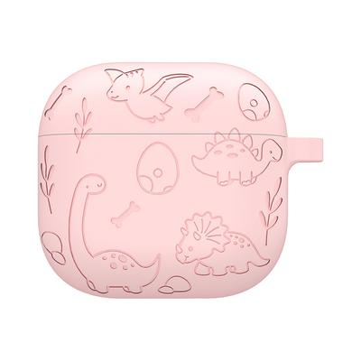 Silicone Case Protector Shockproof Soft Silicone Skin Protective Case Scratch Resistant Cute Case Cover for AirPods 4 Gen (2025)