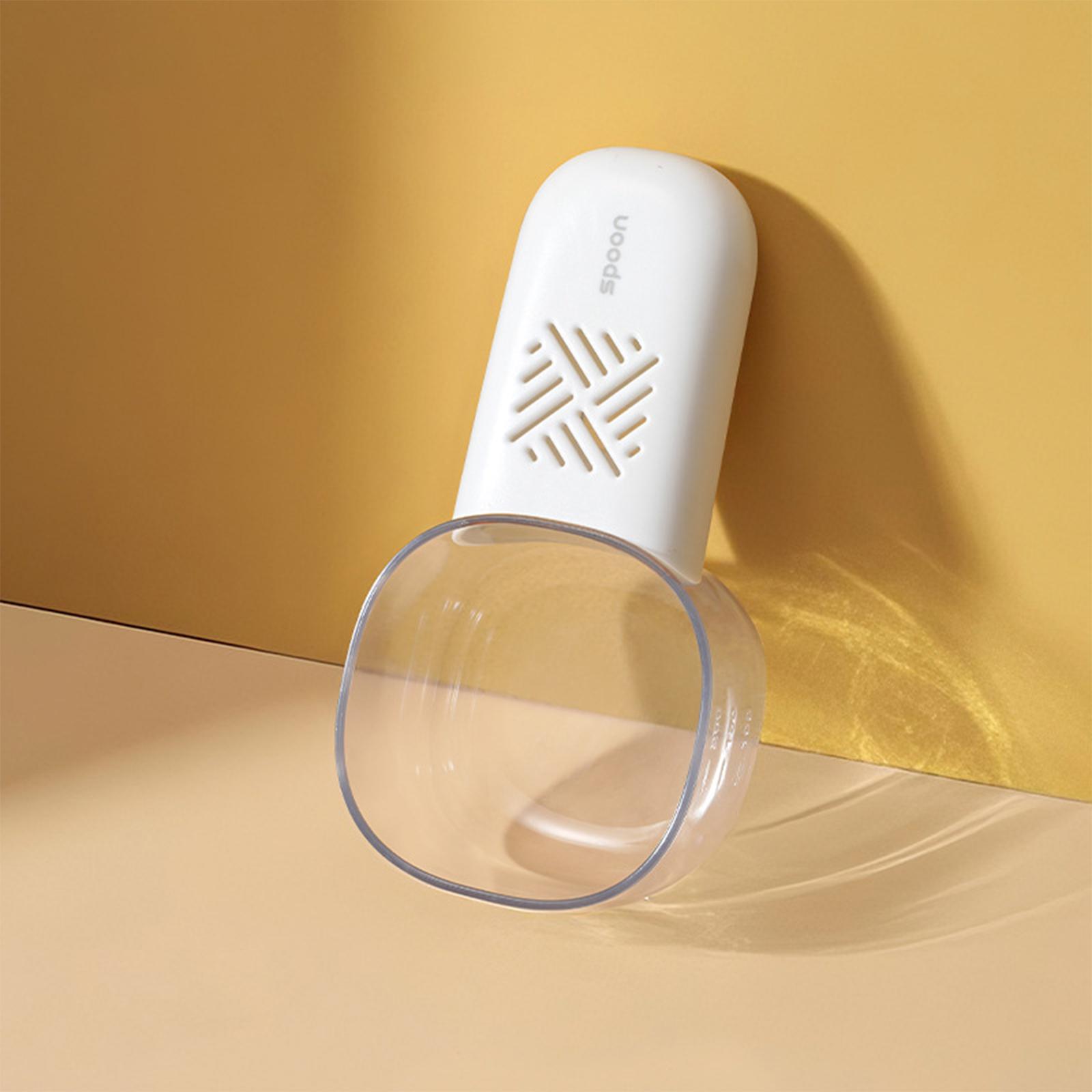 Multi Functional Pet Food Spoon With Quantitative Control Function For Scooping Grains And Flour One Size белый