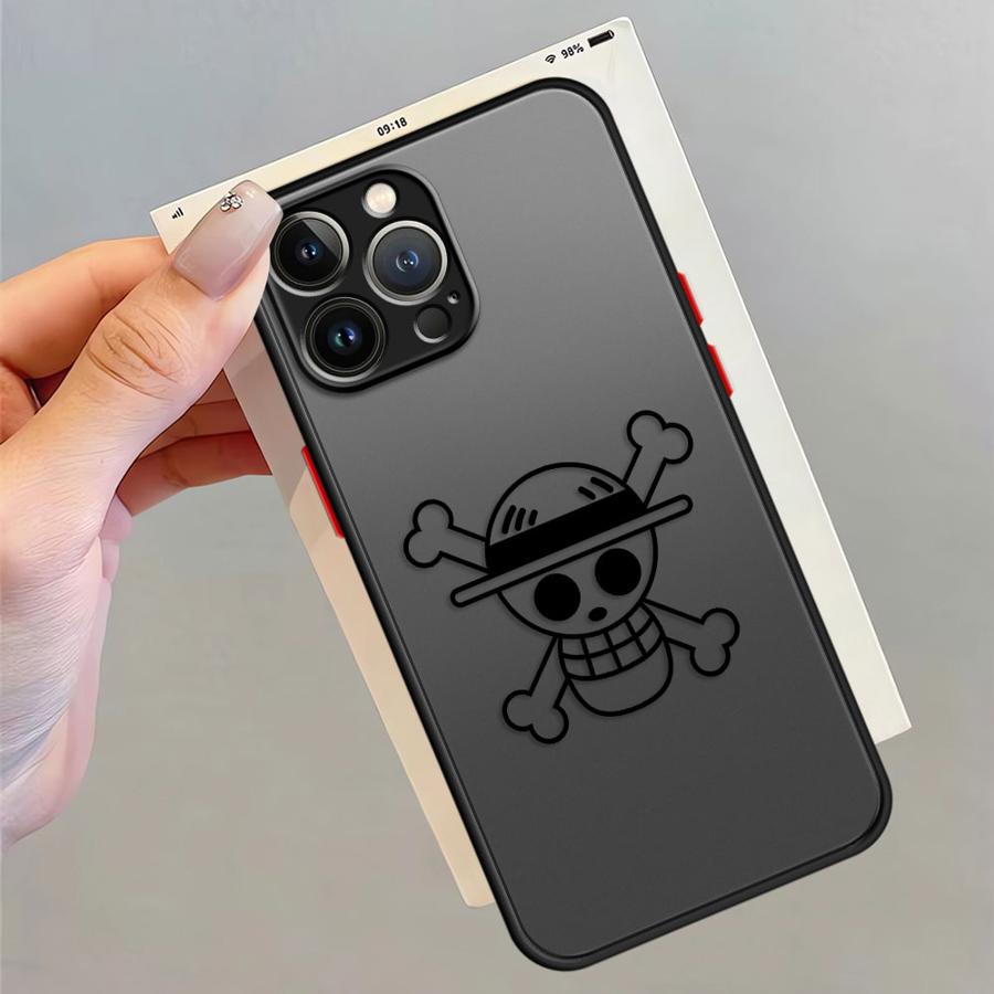 

Чехол для iPhone 11 Pro Max 16 Pro 12 Mini 7 8 SE 15 Pro Max 13 Pro XS X SE 16e 6s 14 XR ТПУ Чехол Аниме One Pieces iPhone 16