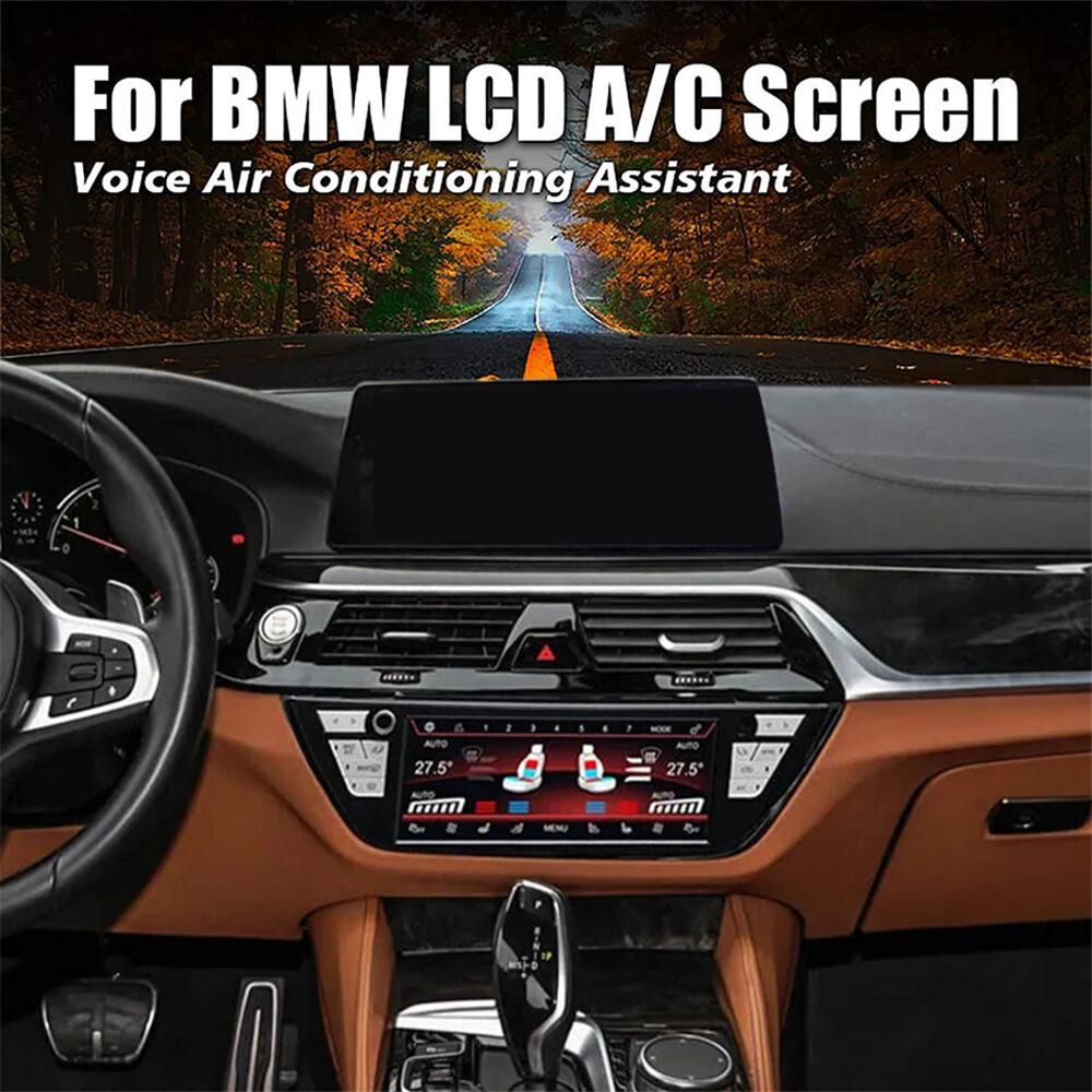 Air Conditioner LCD Touch Screen Digital A/C Panel For BMW 6 Series GT 2017-2021