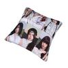 Kpop Style Babymonsters Group Pillowcase Printed Polyester Cushion Cover Decorations Pillow Case Cover Chair 45X45Cm