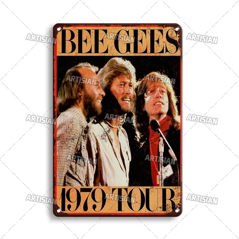 Aged Metal Poster Music Decorative Plate Classic Metal Plaque Rock Wall Plate Bar Garage Cafe Wall Industrial Decor Metal Signs