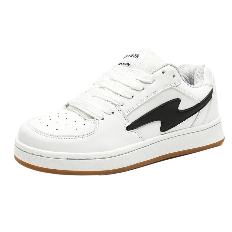 Men and Women Versatile Couple Bread Shoes Fashion Hong Kong Style Han Su Ins Little White Shoes Niche Retro Student Casual Board Shoes
