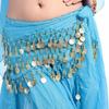 Belly dance oriental belly dance costumes Belt Women 140cm Sequins Tassels Chiffon Hip Scarf for Thailand India Arab dance Belts