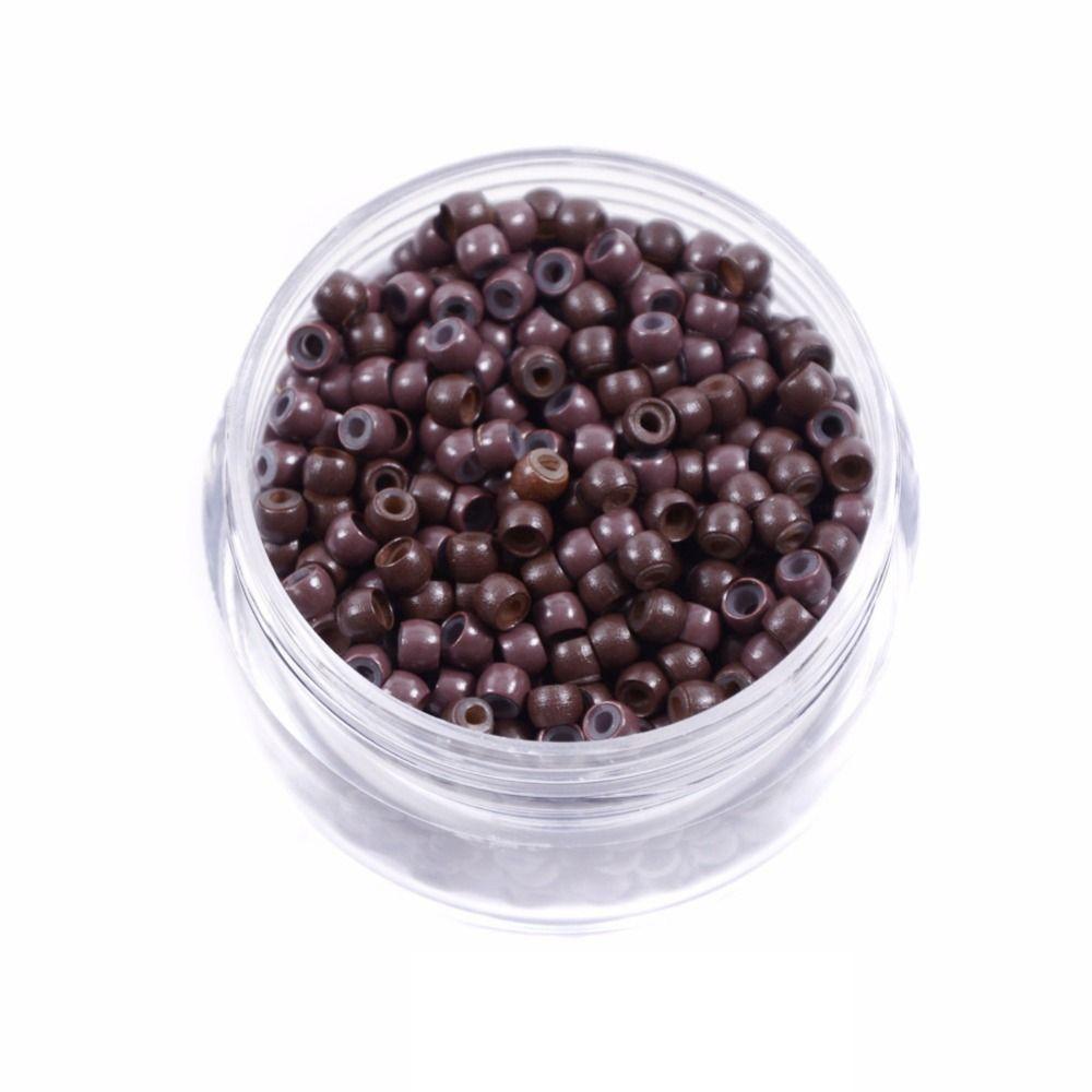1000 Pcs Micro Beads Silicone Nano Rings Hair Rings Lined Hair Beads  Salon