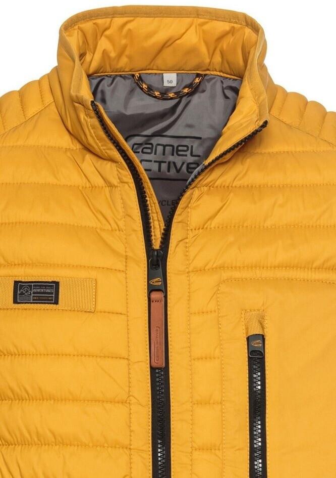 Winter Jacket Camel Active Steppweste Yellow Black