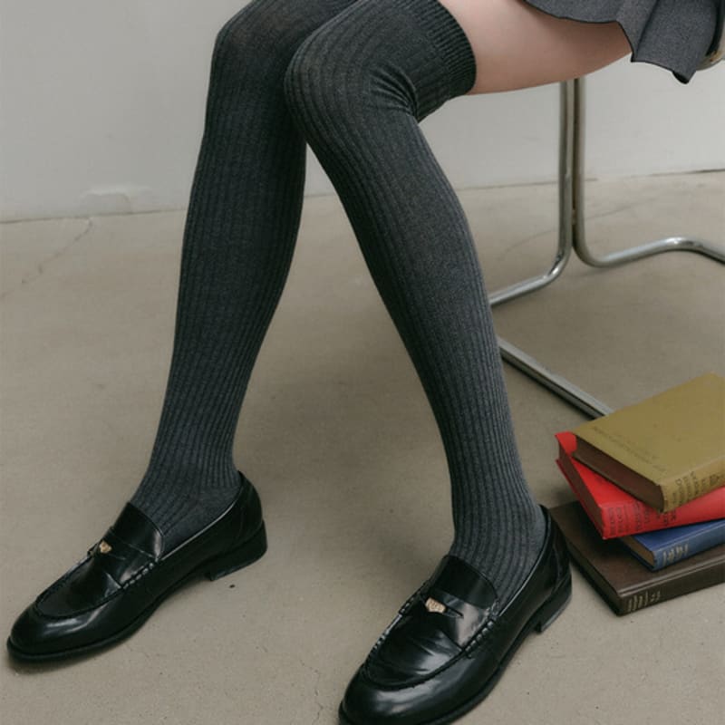 

LOOKAST Чулки ботфорты Asha / ЧУЛКИ БОТФОРТЫ ASHA_3 цвета CHARCOAL_ONE