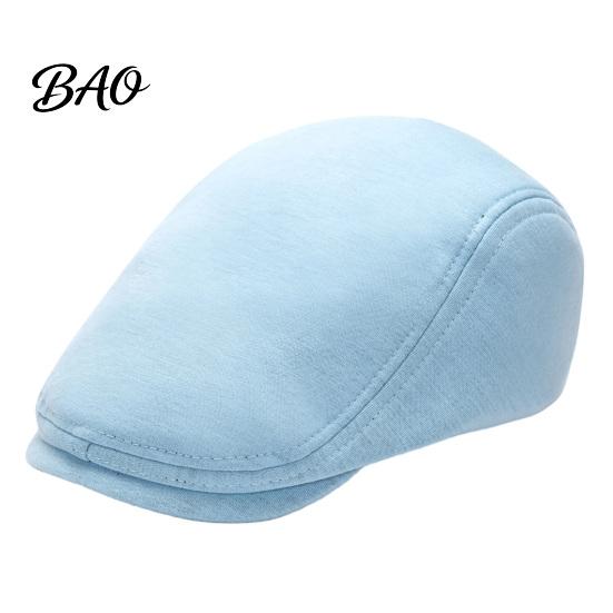 Comfortable Fit Hat Men Woolen Newsboy Flat Cap, Soft Fitted Driving Cabbie Hat, Retro Peaked Cap Style for Spring And Autumn Casual Daily Wear