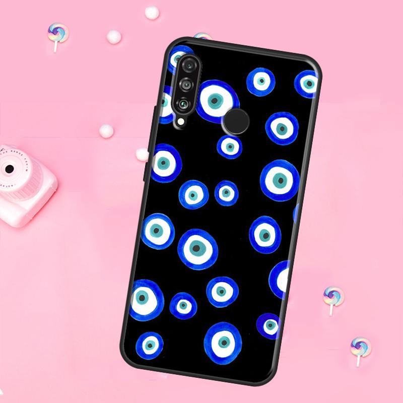 Evil Eyes For Huawei Nova 11 Pro 10 9 SE Y70 Y60 Y90 Y61 Y91 Y73 Y72 12s 12i 11i 8i P30 P40 Lite Case