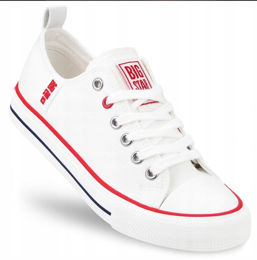 Sneakers da uomo Big Star JJ174062 sneakers sportive bianche taglia