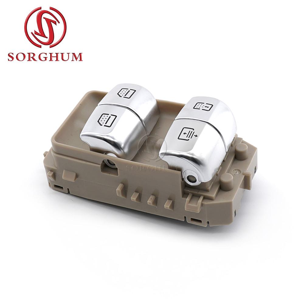 SORGHUM 2229051505 For Mercedes-Benz AMG E43 W213 W222 E180 S400 450 Regulator Button Power Window Lifter Switch Car
