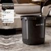 Luxury High-Capacity Trash Can: Stylish Bathroom, Living Room, & Bedroom Bin
