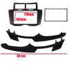 2 DIN autorádio s DVD CD přehrávačem Stereo Fascia Panel Frame Montážní sada pro Toyota Yaris Vitz Platz 2005 2006 2007 2008 2009-2011