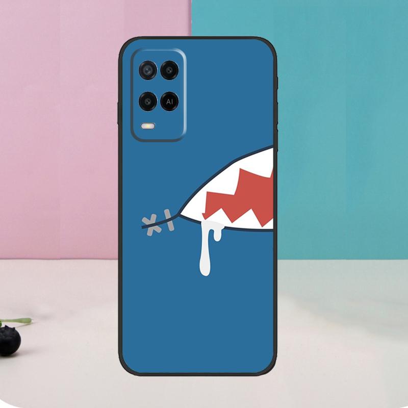 Gawr Gura Hololive Anime Case For Oppo A60 A80 A40 A15 A16 A17 A57 A94 A74 A54 A76 A96 A18 A38 A58 A78 A98 A5 A6 Pro