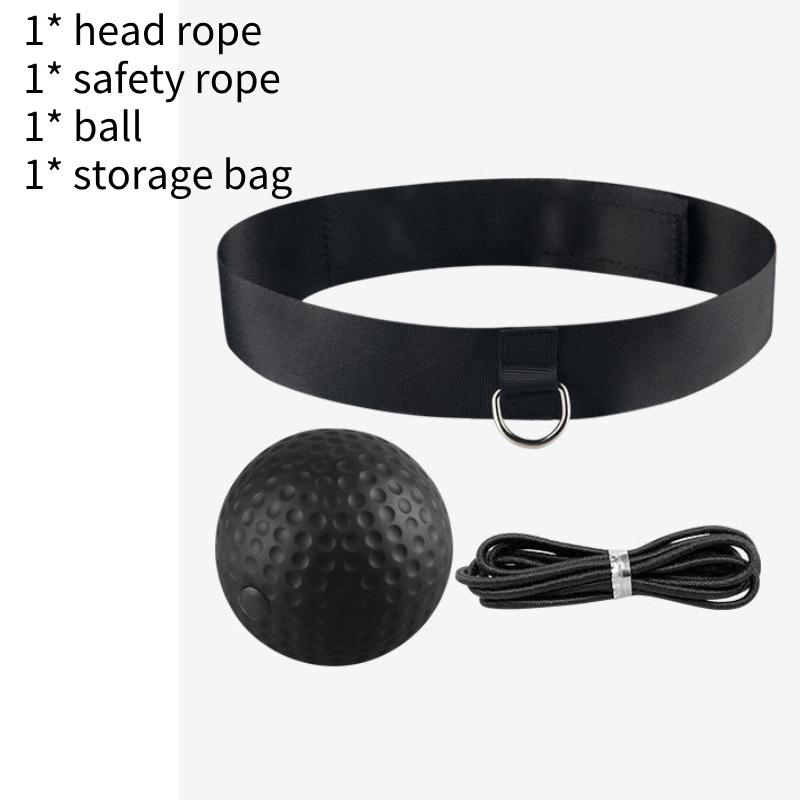 

Balls Boxing Fight Punch Exercise Head Band Reflex Speed Sports Training чорний