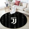 Juventus Football Club3 Round Area Rug,Carpet Rug for Living Room Bedroom Sofa Playroom Decor,Non-slip Floor Mat