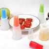 Oil Dispenser Bottle with Silicone Basting Brush Heat Resistant Cooking Brush for BBQ, Baking, Grilling and Kitchen Use