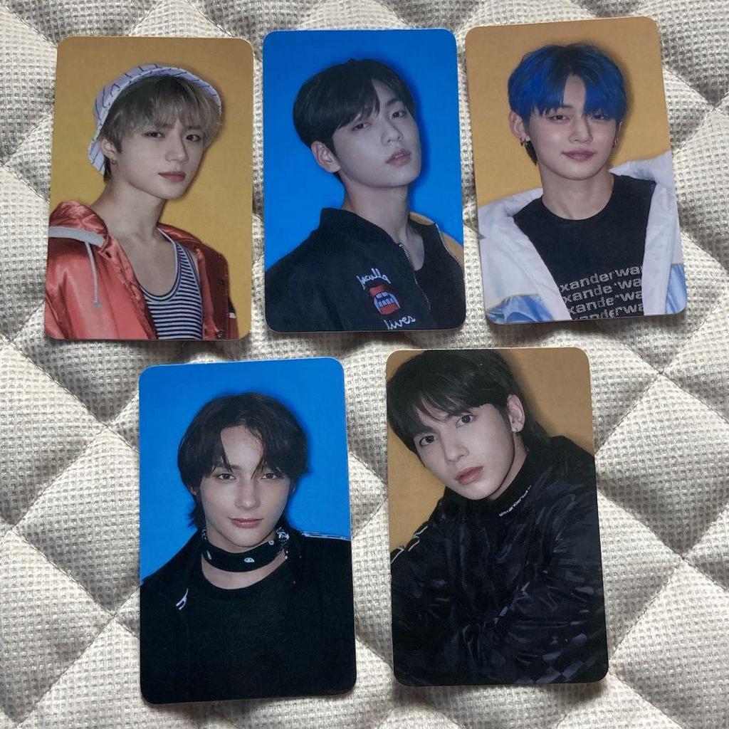 [USED] TXT FC Bonus Weply Limited Edition MAGIC HOUR Trading Cards (5 Cards)