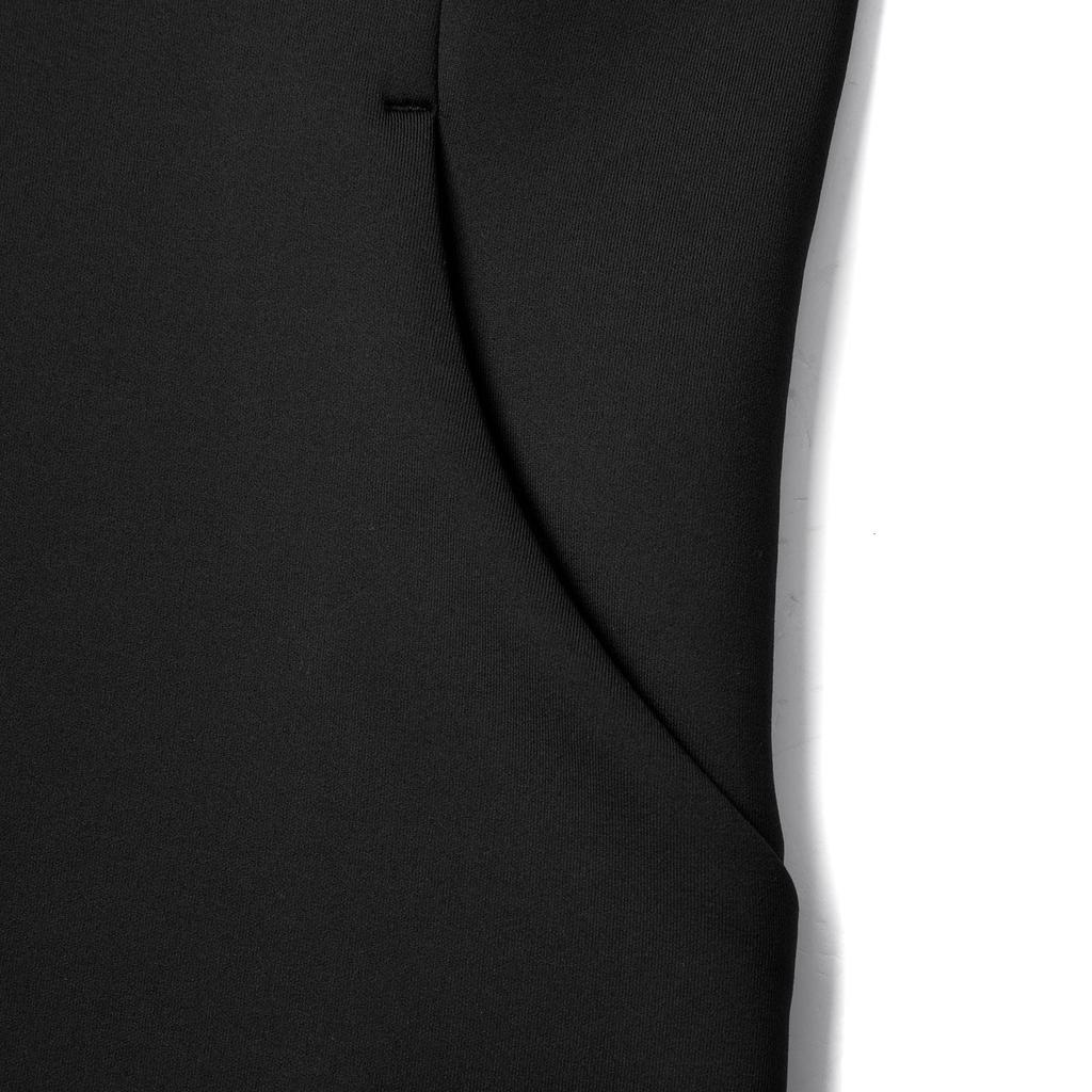 LiNing Solid Color Zipper Hoodie Casual Fitness Wear Women Tops Black AFDVC10-1